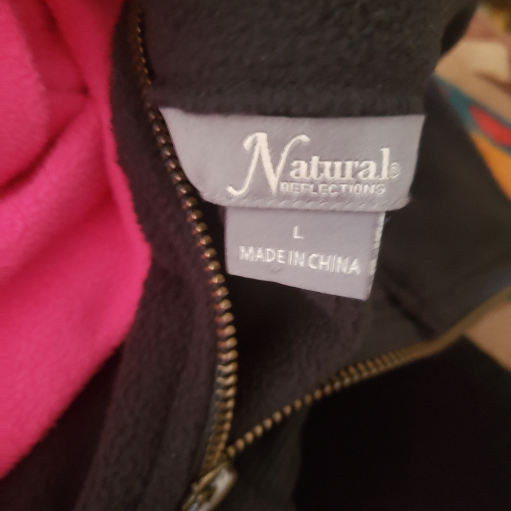 Womans black Natural  Reflections  sweater